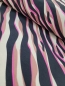 Preview: Zebra Jersey schwarz braun pink